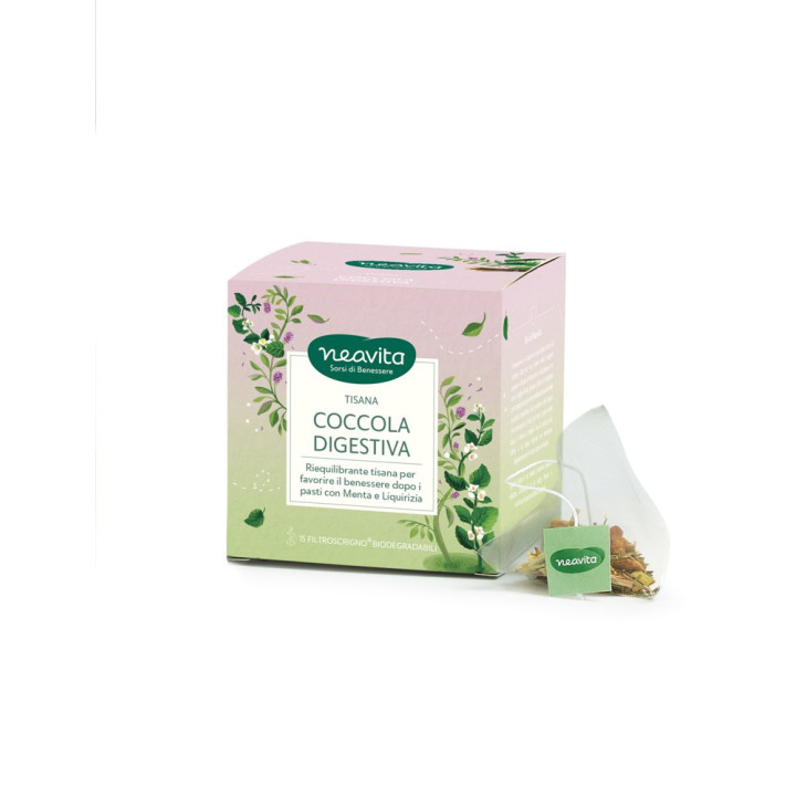 Tisana Coccola Digestiva FiltroScrigno – 15 filtri x 3 g 45 g