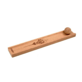 Bruciatore Anima in legno con sfera per incenso a bastoncino – 25 cm