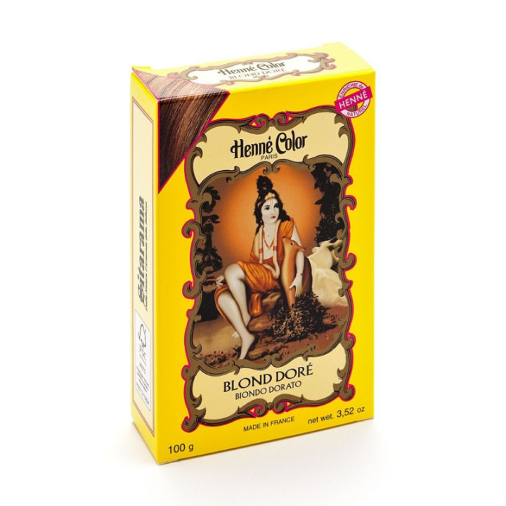 Henné Color in polvere Biondo dorato – 100 g