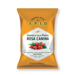 Caramelle Epid alla propoli Rosa canina – bustina da 60 g