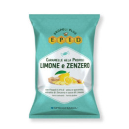 Caramelle Epid alla propoli Miele  limone e zenzero – bustina da 60 g