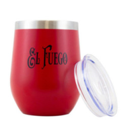 TermoLid El Fuego rosso – matero termico con coperchio  350 ml