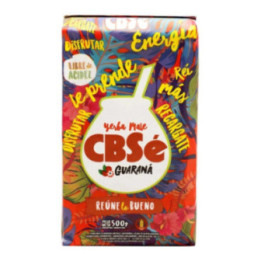 Yerba mate CBSé Energía con guaranà – 0 5 kg